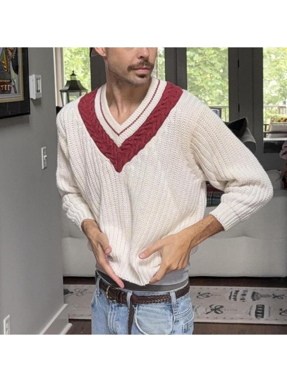 🎾 Vintage Allison Britney Cricket Sweater